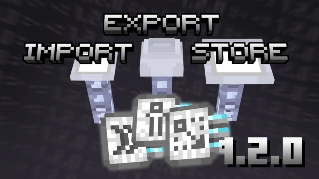 Showcase Image for the Integrated Storage 1.2.0 Update