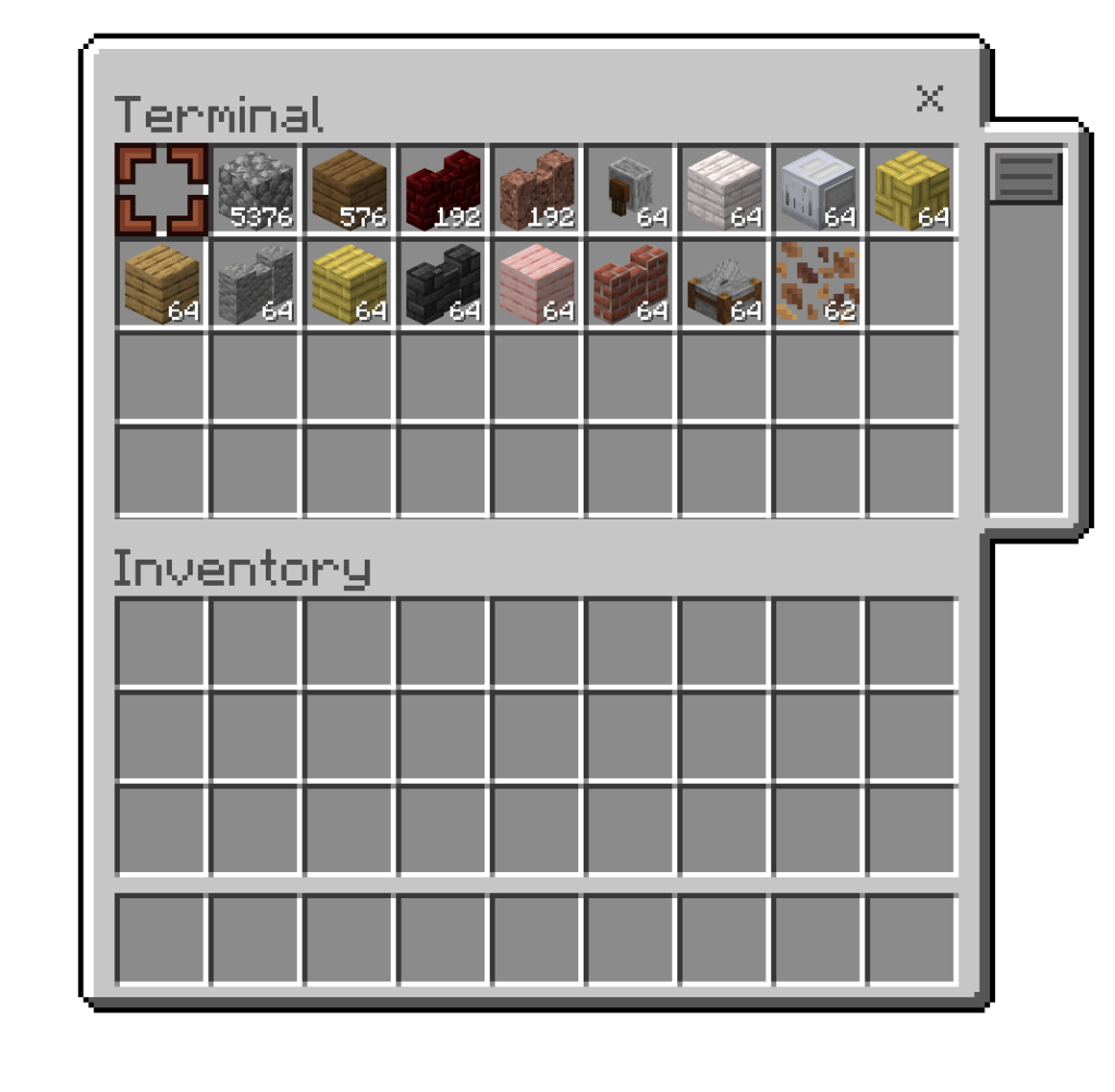 Terminal Inventory