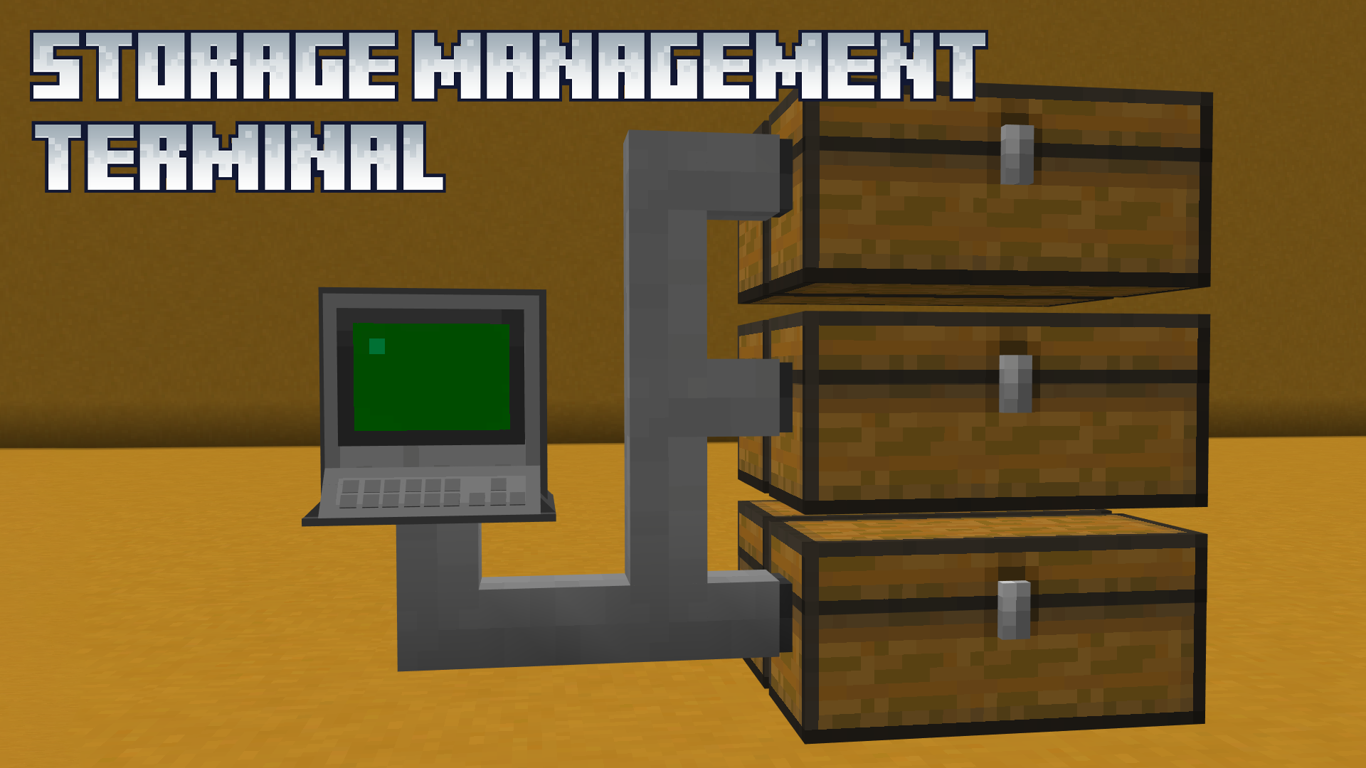 Storage Terminal Manage and Sort Multiple Chests Easily